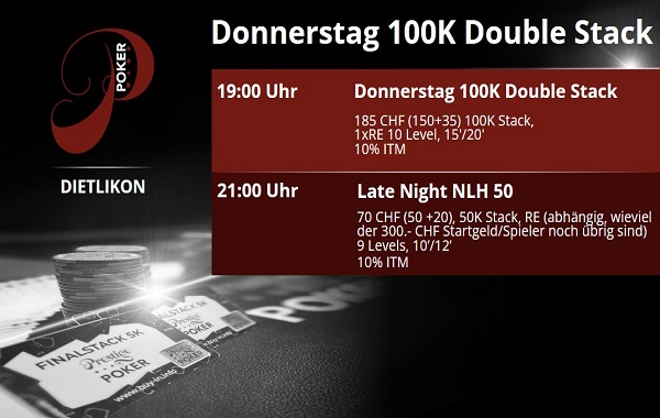 150er Doublestack am Donnerstag im PP