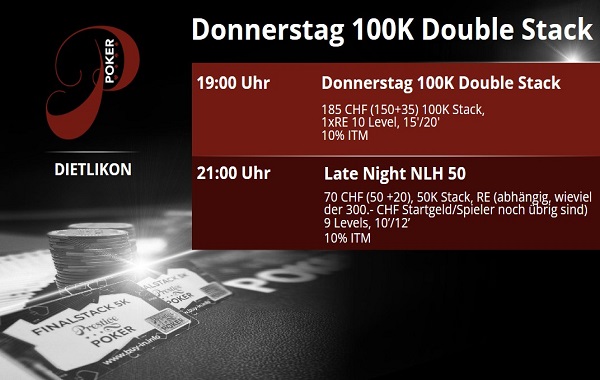 150er Doublestack am Donnerstag im PP