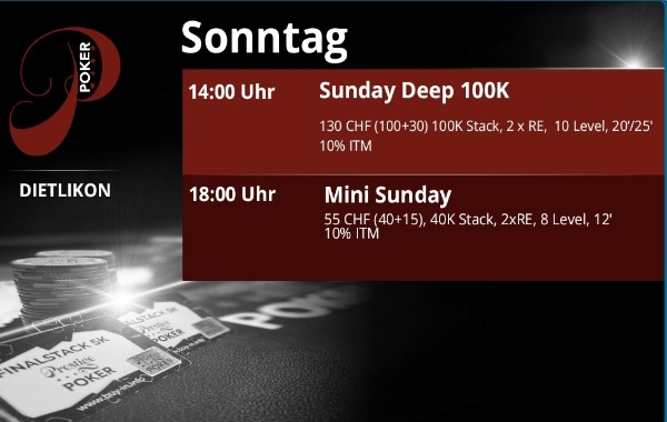 Sunday Deep 100K - 14:00 Start