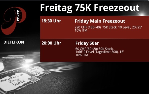 Friday Freezeout - 18:30