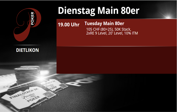Tuesday Main 80er - 20 min Level