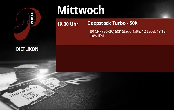 Mittwoch im Prestige Poker