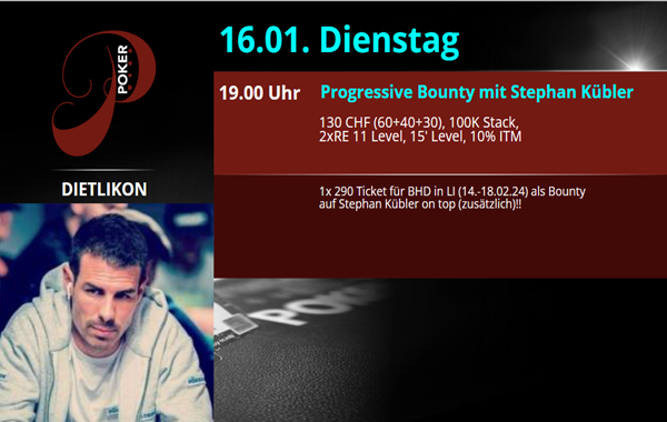 Progressive Bounty mit Stephan Kübler