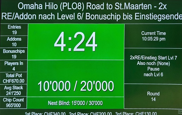 Omaha HiLo (PLO8) Road to CPT/Addon