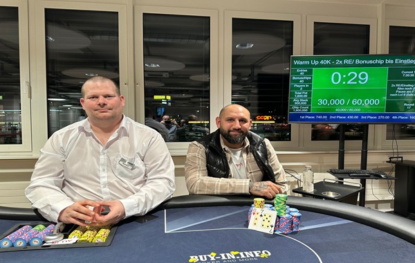Saturday NLH Warm Up - 16:00