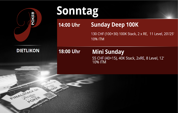 Sunday Deep 100K - 14:00 Start