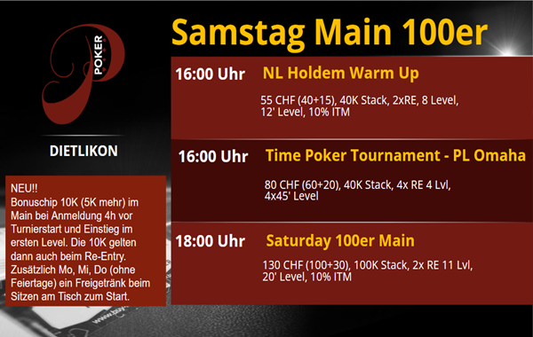 PP am Samstag