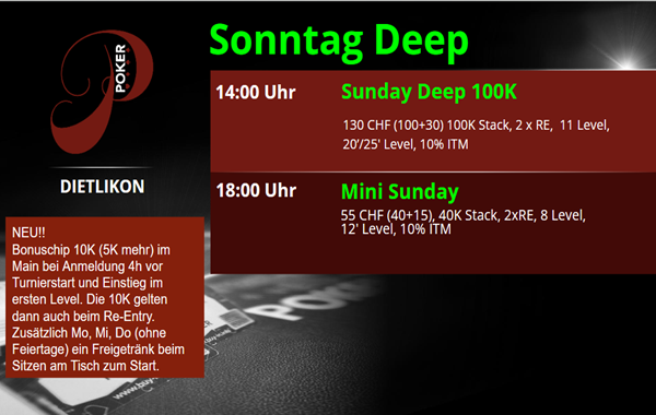 Sunday Deep - 100K - 14:00