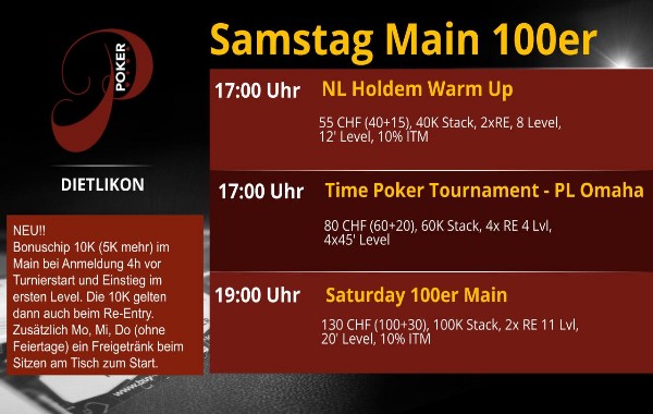 PP am Samstag