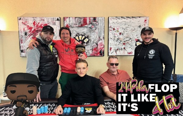 117 Entries beim Flop it like it's Hot Dienstag bei 24Poker