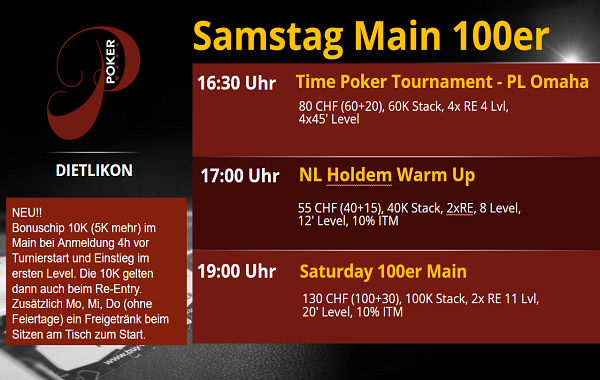PP am Samstag