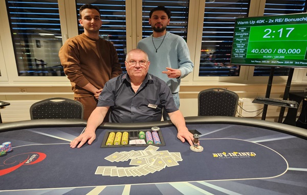Saturday NLH Warm Up - 17:00