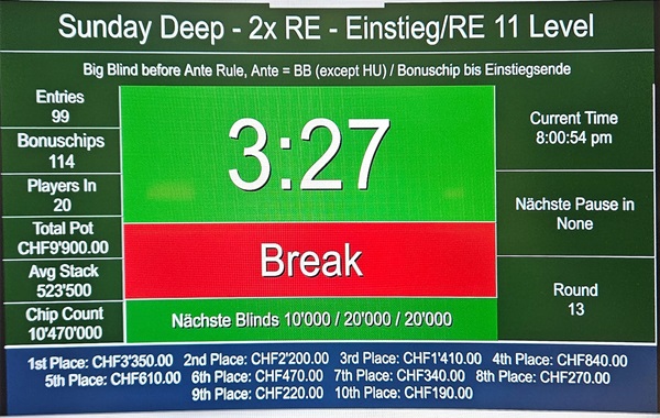 01. Mai Sunday Deep - 100K - 15:00