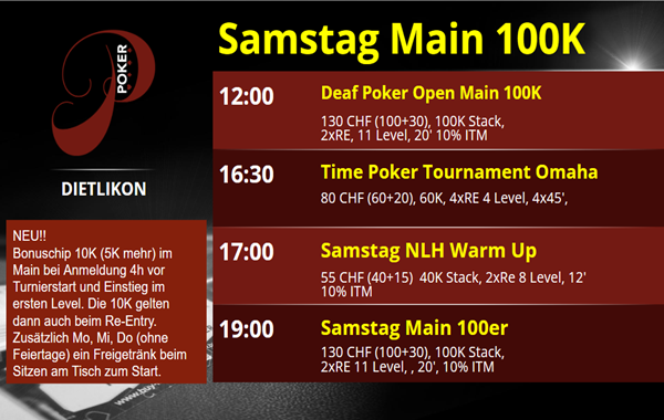 PP am Samstag