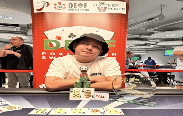 KAY7 gewinnt das Deaf Poker Open Main Event
