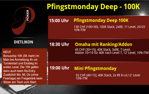 Pfingstmontag im PP