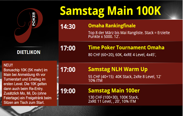 PP am Samstag