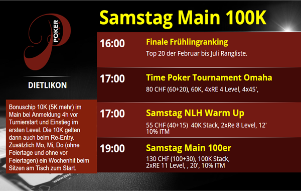 PP am Samstag