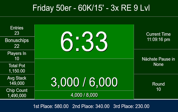 Friday 50er 60K/15'