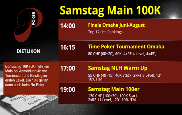 PP am Samstag