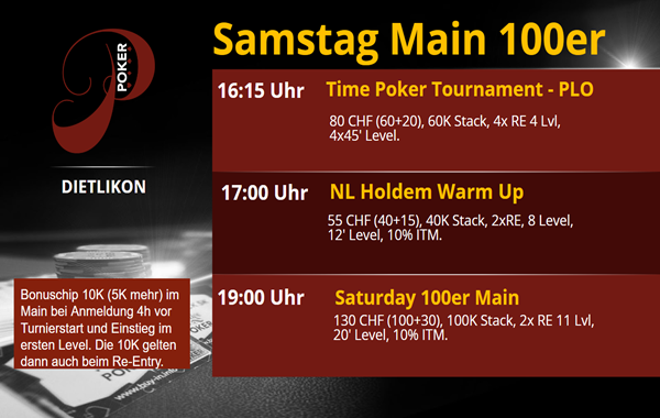 PP am Samstag