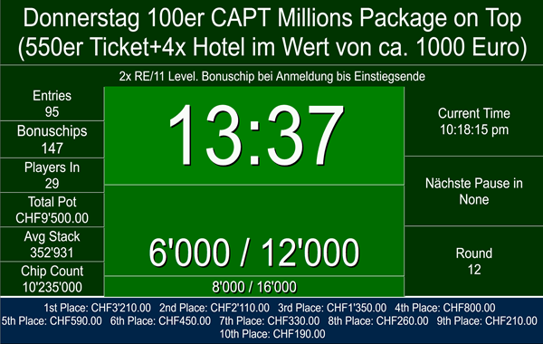100er - CAPT Millions Package added